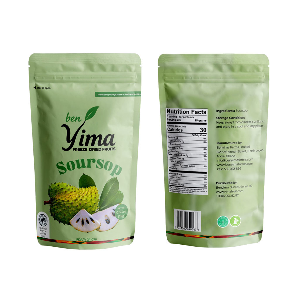 Freeze Dried Soursop